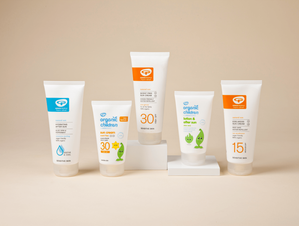 Green People skincare products